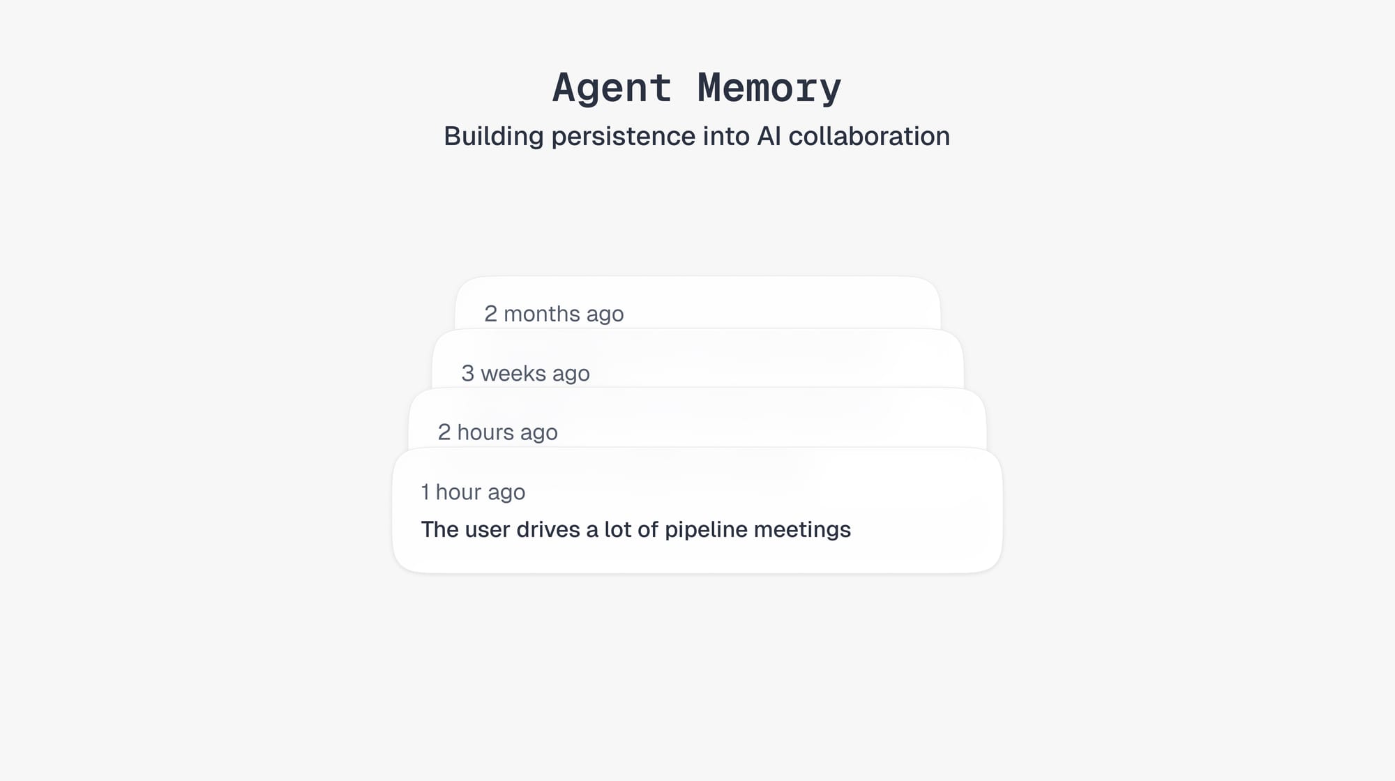Agent Memory: Building persistence into AI collaboration