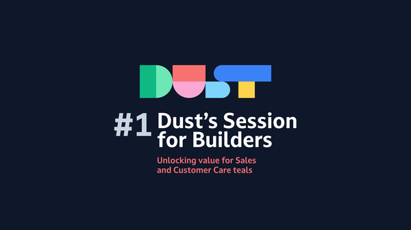 Dust’s Session for Builders #1